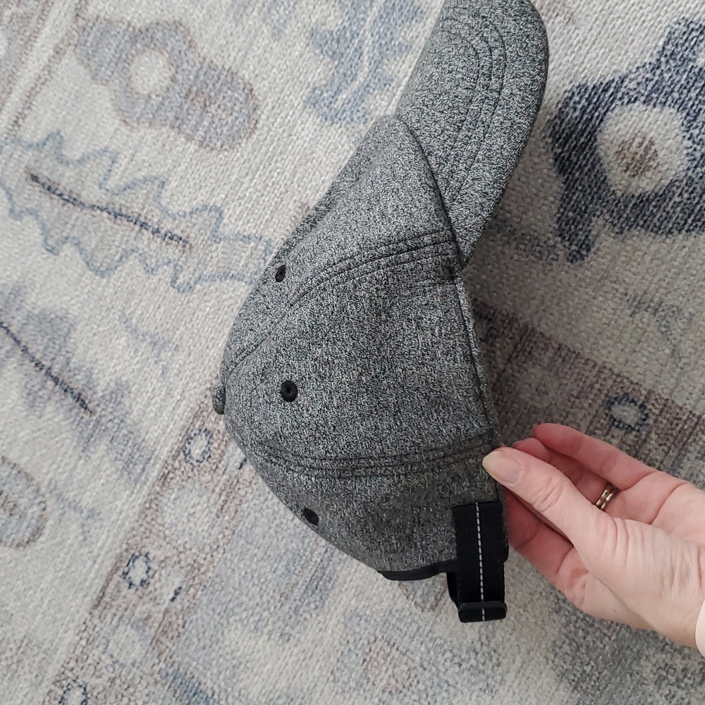 Lululemon Baseball Cap Baller Hat Heathered Gray Knit O/S - Picture 9 of 10